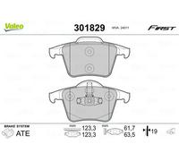 VALEO 301829 Brake pad set