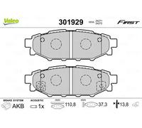 New Brake Pad Set, disc brake for SUBARU TOYOTA:XV,BRZ,OUTBACK,FORESTER