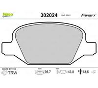 VALEO 302024 Brake pad set