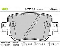 VALEO 302265 Brake pad set