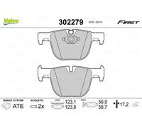 BRAKE PAD SET DISC BRAKE 302279 FOR BMW 4/Gran/Turismo/F3/F36/Convertible/F33