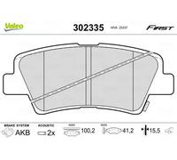 VALEO 302335 Brake pad set