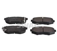 Brake pads Rear Axle 33 10 6362 SWAG for TOYOTA SUBARU
