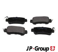 Brake pads Rear Axle 3863700910 JP GROUP for MAZDA CX-5 CX-3