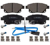 SWAG 50 91 6701 Brake pad set