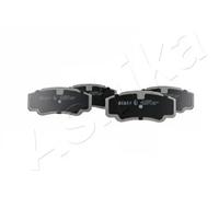 Brake pads Rear Axle 51-00-00010 ASHIKA for PEUGEOT FIAT CITROËN