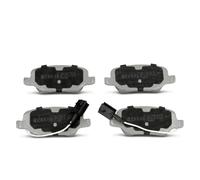 ASHIKA 51-00-0206 Brake pad set