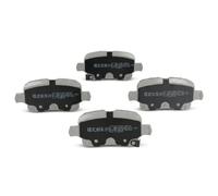 ASHIKA 51-00-0400 Brake pad set