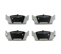Brake pads Rear Axle 51-01-124 ASHIKA for NISSAN INFINITI