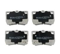 Brake pads Rear Axle 51-02-217 ASHIKA for LEXUS IS II GS IS C