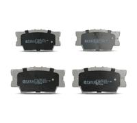 Brake pads Rear Axle 51-02-218 ASHIKA for TOYOTA LEXUS