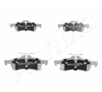 Brake pads Rear Axle 51-02-225 ASHIKA for TOYOTA DAIHATSU HONDA