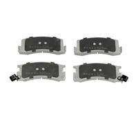 Brake pads Rear Axle 51-02-261 ASHIKA for TOYOTA CELICA Coupe