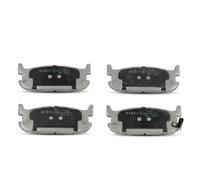 Brake pads Rear Axle 51-03-345 ASHIKA for MAZDA MX-5 Mk II