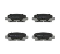 Brake pads Rear Axle 51-07-702 ASHIKA for SUBARU IMPREZA Saloon IMPREZA Estate