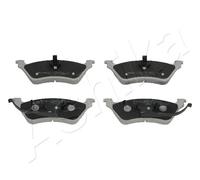Brake pads Rear Axle 51-09-993 ASHIKA for CHRYSLER JEEP DODGE