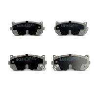 Brake pads Rear Axle 51-0K-K00 ASHIKA for KIA CLARUS SHUMA Saloon SHUMA I