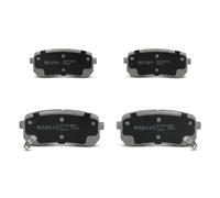 Brake pads Rear Axle 51-0K-K07 ASHIKA for KIA HYUNDAI