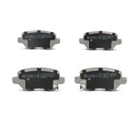 Brake pads Rear Axle 51-0K-K12 ASHIKA for OPEL KIA CHEVROLET