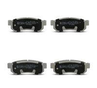 ASHIKA 51-0W-W07 Brake pad set