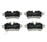 Brake pads Rear Axle 510119 JAPKO for MINI MITSUBISHI