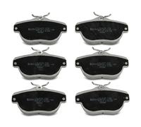 Brake pads Rear Axle 510607 JAPKO for CITROËN C6