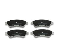 Brake pads Rear Axle 510610 JAPKO for FIAT PEUGEOT CITROËN