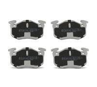 Brake pads Rear Axle 510611 JAPKO for PEUGEOT RENAULT CITROËN
