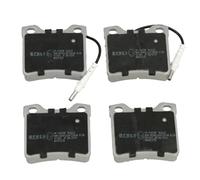 Brake pads Rear Axle 510616 JAPKO for PEUGEOT MERCEDES-BENZ