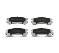 Brake pads Rear Axle 51128 JAPKO for NISSAN FORD
