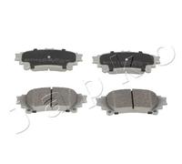 Brake pads Rear Axle 51228 JAPKO for TOYOTA LEXUS