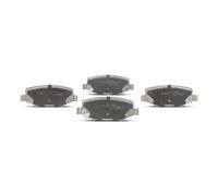 Brake pads Rear Axle 51901 JAPKO for JEEP DODGE