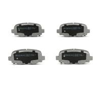 Brake pads Rear Axle 51914 JAPKO for JEEP CHEROKEE CHEROKEE VAN