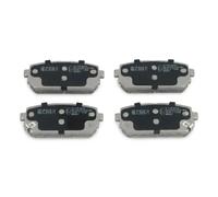 Brake pads Rear Axle 51K10 JAPKO for KIA CARENS III MPV