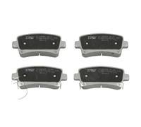 Brake pads Rear Axle 51W06 JAPKO for SAAB OPEL CHEVROLET