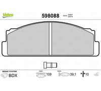 VALEO 598088 Brake pad set