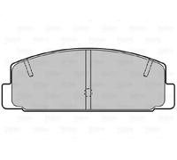VALEO 598780 Brake pad set