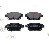 Brake pads Rear Axle 6012323 KRAFT AUTOMOTIVE for FORD TRANSIT TOURNEO Bus