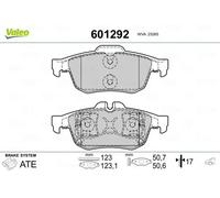 VALEO 601292 Brake pad set
