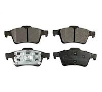 Brake pads Rear Axle 6015105 KRAFT AUTOMOTIVE for JAGUAR RENAULT SAAB NISSAN