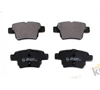 Brake pads Rear Axle 6016000 KRAFT AUTOMOTIVE for PEUGEOT CITROËN