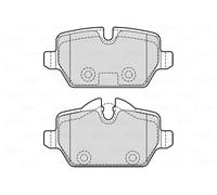 Brake pads Rear Axle 601731 VALEO for MINI MINI COUNTRYMAN MINI PACEMAN
