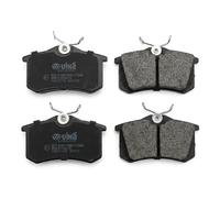 Brake pads Rear Axle Semi-Metallic 66980001601 vika for SEAT VW AUDI SKODA