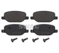 Brake pads Rear Axle 74 91 6851 SWAG for ALFA ROMEO LANCIA