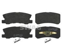Brake pads Rear Axle 80 91 6583 SWAG for CHRYSLER JEEP MITSUBISHI DODGE CITROËN