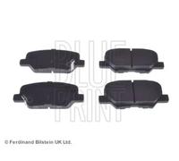 Brake Pads Set fits PEUGEOT 4008 1.8D Rear 2012 on 6HZ(4N13) Blue Print Quality