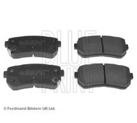 Brake Pads Set fits KIA SELTOS 2.0 Rear 2019 on G4NH Blue Print 583021YA50 New