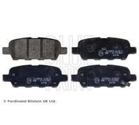 Brake Pads Set fits NISSAN QASHQAI J10 2.0 Rear 07 to 13 MR20DE Blue Print New