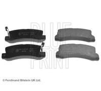 Brake pads Rear Axle ADT34284 BLUE PRINT for TOYOTA LEXUS