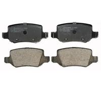 Brake pads Rear Axle B110891 DENCKERMANN for MERCEDES-BENZ A-CLASS VANEO